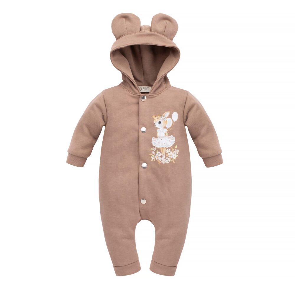 Jumpsuit|Premium GOTS Baumwolle|Choco Hauptbild
