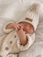 Ribbed Beanie| Honey Milk Hauptbild