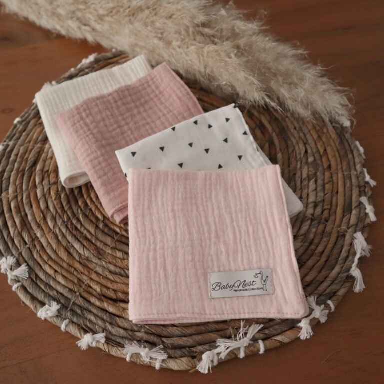 Mulltücher 4er Set aus Premium Musselin Candy Hauptbild