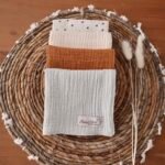 Muslin cloths, set of 4, made from premium muslin, Pastel Forest, additional image 1