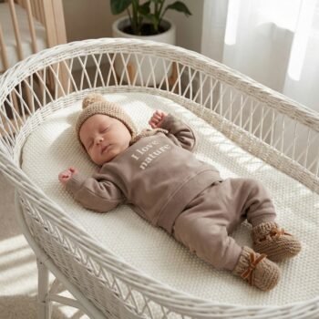 Baby Set|Premium GOTS Baumwolle|Choco Hauptbild