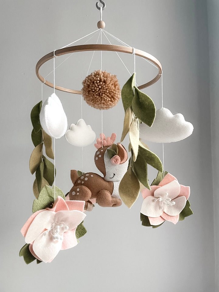 Giostrina per bebè Bambi Babymobile Bambi Handgemacht Hauptbild