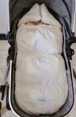 Premium Samt Wandelbarer Winterfusssack| Cream Zusatzbild-8