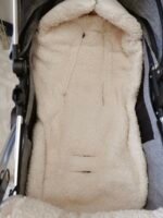 Premium Samt Wandelbarer Winterfusssack| Cream Zusatzbild-6