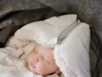 Premium Samt Wandelbarer Winterfusssack| Cream Zusatzbild-2