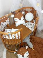 Bettwäsche Komplett 7er Set|Premium Baumwolle| TOG 2.5 | 0-5 Jahre|Forest Zusatzbild-1