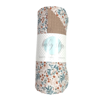 Kuscheldecke|Premium Baumwolle Waffelpique|Garden Hauptbild