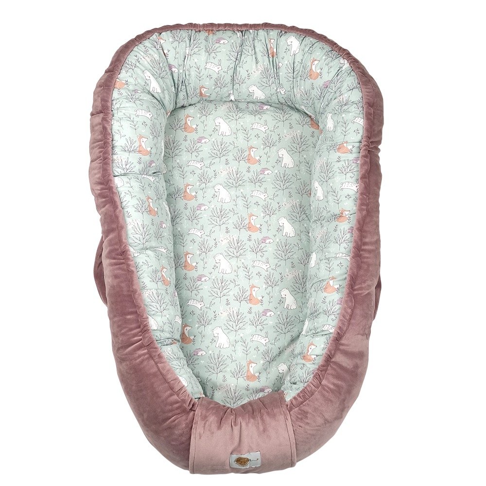 Babynest XXL|Premium Baumwolle-Velvet| Spring 25422 Babynest XXL|Premium Baumwolle-Velvet| Spring Hauptbild