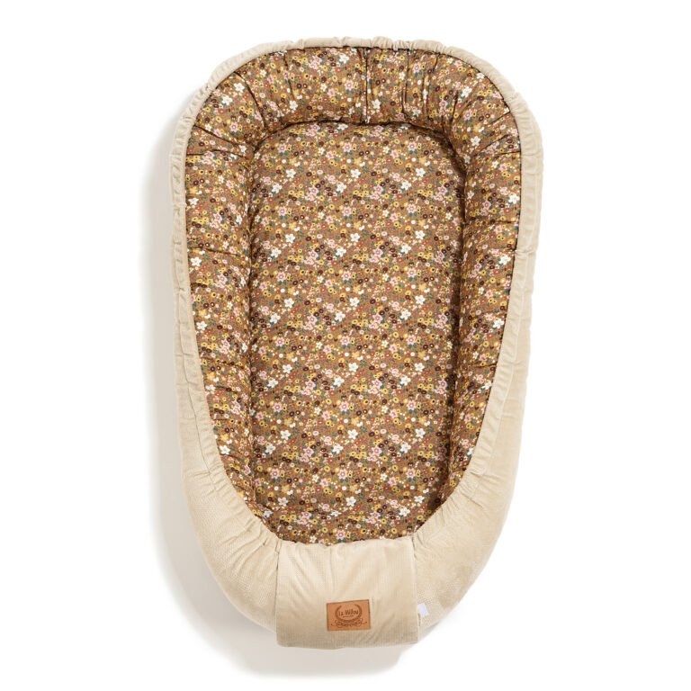 Babynest |Premium Baumwolle-Velvet|3er Set |Flower Styles Hauptbild