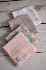 Ensemble de 4 langes en mousseline de qualité supérieure | Jolie image principale