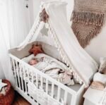 Boho Bed Canopy Made of Oeko-Tex Cotton | Cream Additional Image 3