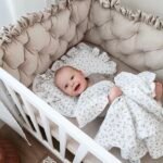 Bettumrandung Samt Glam Beige 210 cm Hauptbild