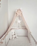 Boho Bed Canopy Made of Oeko-Tex Cotton | Cream Additional Image 2
