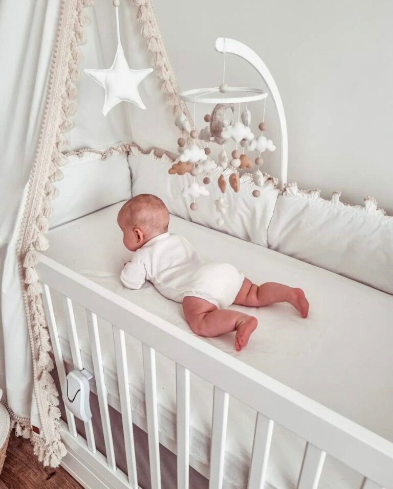 Cornice per letto Boho color crema, 210 cm (immagine principale)