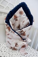Baby Nest 4 Premium Set Flying Away Navy Blue Additional image-1