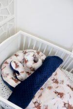Babynest 4er Premium Set Flying Away Navy Blue Zusatzbild-2
