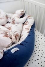 Babynest 4er Premium Set Flying Away Navy Blue Zusatzbild-3