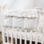 Bettuntensilo Samt Cream, Bettorganiser Glam Hauptbild