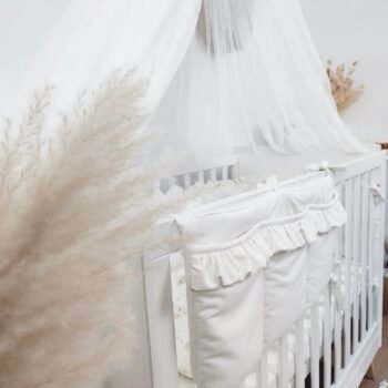 Bettuntensilo Samt Cream, Bettorganiser Glam Zusatzbild-1