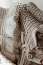 MY MEMI | Bambus Decke Frill | Light Beige Zusatzbild-3