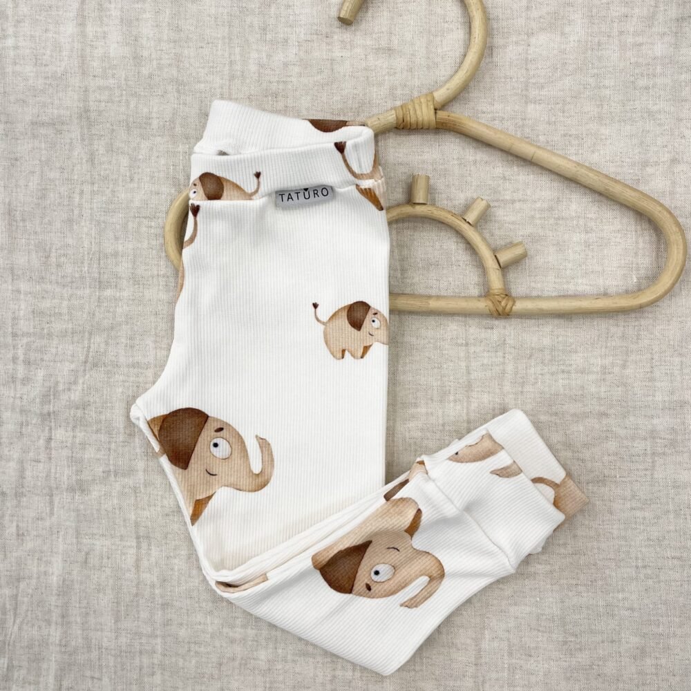 Baby Set | Sweatshirt, Pants & Beanie | GOTS Cotton | Elephants Additional Image 1