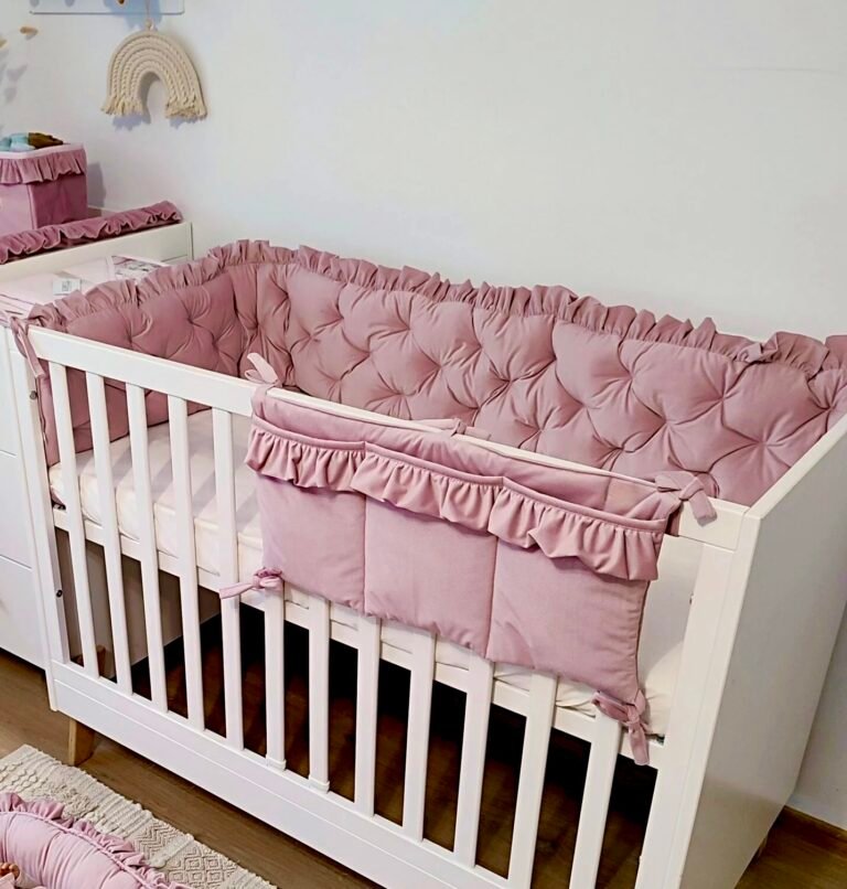 Bettumrandung |Samt Glam |Altrosa 210 cm Hauptbild