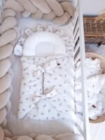 Multifunktioneller Babyschlafsack| Premium Musselin|0-8M| Blackberry Hauptbild