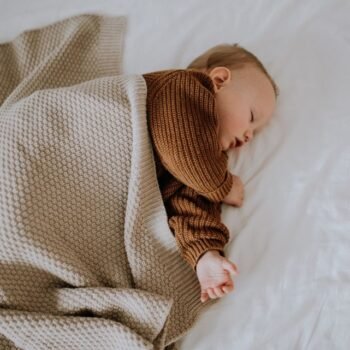 MY MEMI | Merino Decke Premium | Beige Zusatzbild-1