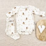 Baby Set | Sweatshirt & Trousers | GOTS Cotton | Hedgehog Additional Image 1