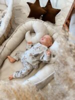 Babynestchen 4er Set |Premium Cord |Beige Zusatzbild-2