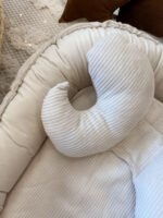 Babynestchen 4er Set |Premium Cord |Beige Zusatzbild-6