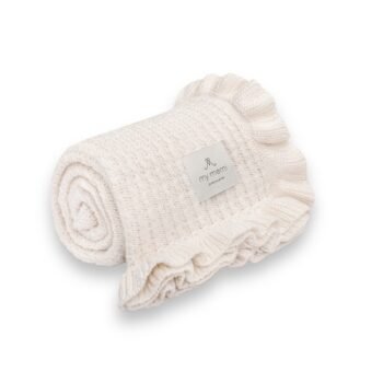 MY MEMI | Bambus Decke Frill | Cream Hauptbild