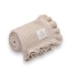 MY MEMI | Bambus Decke Frill | Light Beige Hauptbild