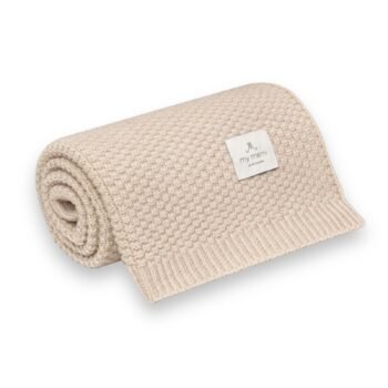 MY MEMI | Merino Decke Premium | Beige Hauptbild