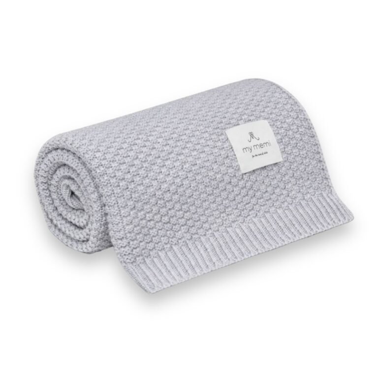 MY MEMI | Merino Decke Premium | Grey Hauptbild