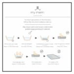 MY MEMI | Merino Decke Premium | Cream Zusatzbild-3