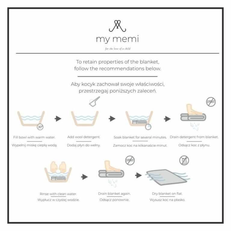 MY MEMI | Coperta in lana merino premium | Crema Immagine aggiuntiva 3