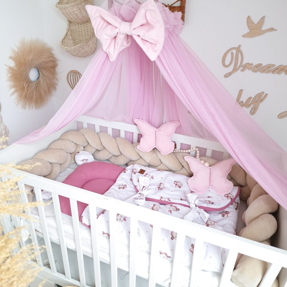 Gigoteuse multifonctionnelle pour bébé | Mousseline de qualité supérieure | 0-8 mois | Teddy Girl (Image supplémentaire 1)