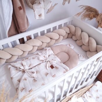 Multifunctional Baby Sleeping Bag | Premium Muslin | 0-8M | Cute Bear Main Image