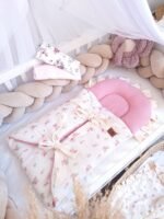 Multifunktioneller Babyschlafsack| Premium Musselin-Baumwolle|0-8M| Spring Flowers Hauptbild