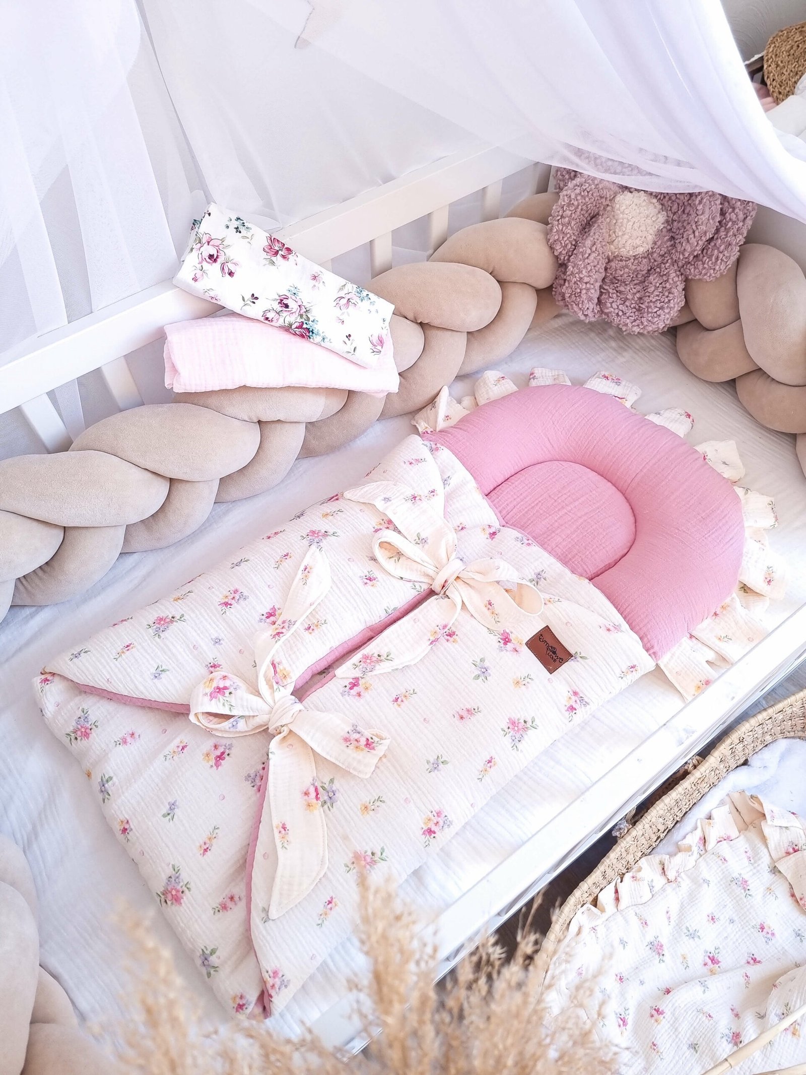 Multifunktioneller Babyschlafsack| Premium Musselin-Baumwolle|0-8M| Spring Flowers 20654 Multifunktioneller Babyschlafsack| Premium Musselin-Baumwolle|0-8M| Spring Flowers Hauptbild