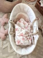 Babynest 4er Premium Set Peonies & Bunny Rosa Zusatzbild-5