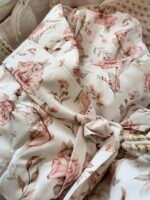 Babynest 4er Premium Set Peonies & Bunny Rosa Zusatzbild-3