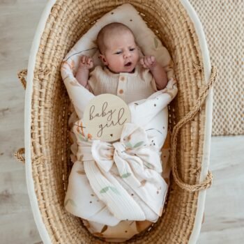 Einschlagdecke| Premium Baumwolle|TOG 2.5|Boho Leaves Light Hauptbild