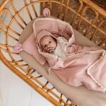 Babydecke| Double Premium Musselin 4-lagig Boho |Altrosa Hauptbild