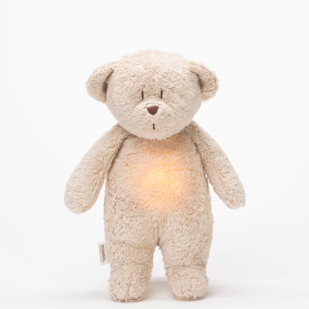 Moonie 2.0 Bear Sand – Aiuto per il sonno con rumore rosa Immagine aggiuntiva-1