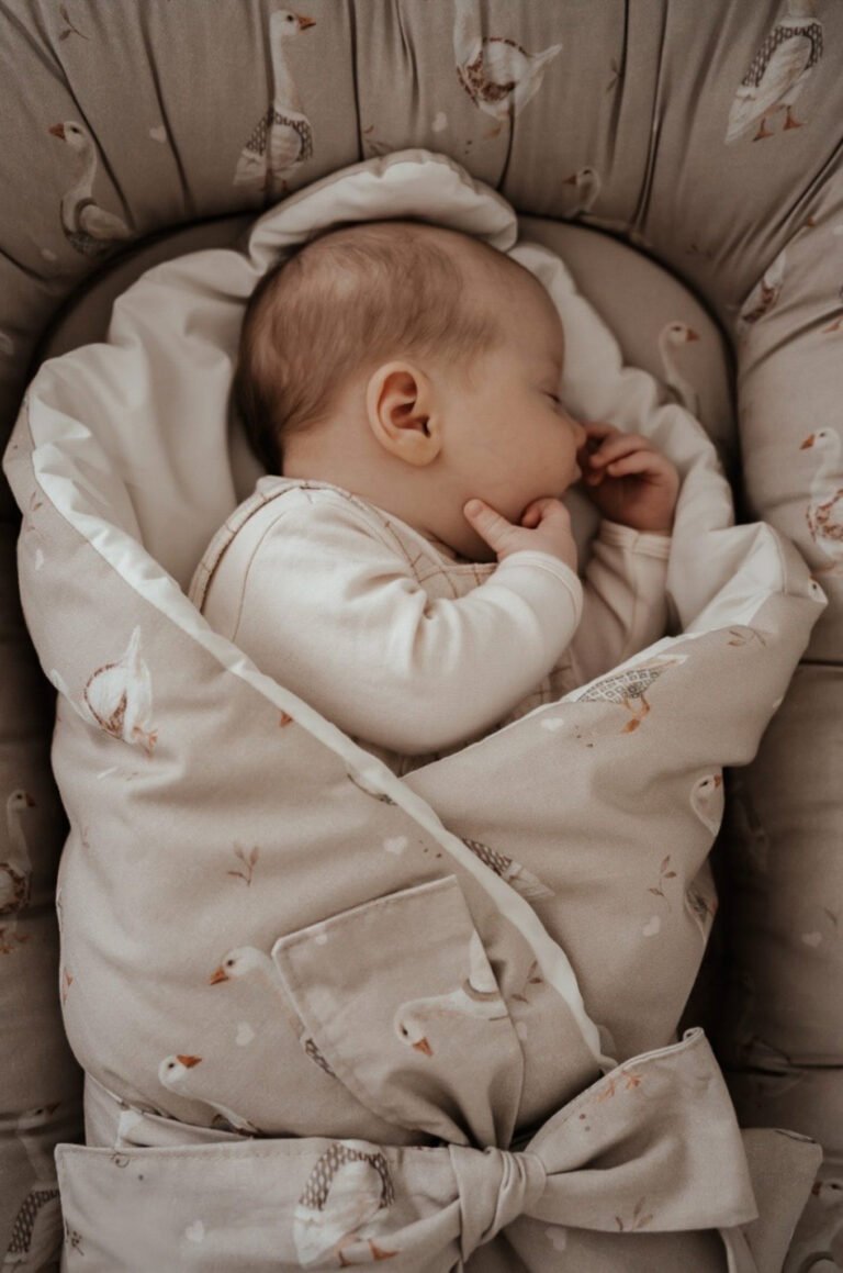 Babynest |Premium Ultra Soft Baumwolle|4er Set |Gooses Zusatzbild-1