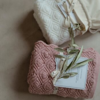 MY MEMI | Merino Decke Premium | Cream Pearl Zusatzbild-3