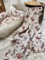 Babydecke| Premium Double Musselin 4 layers |Woodland Friends Zusatzbild-1