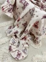 Babydecke| Premium Double Musselin 4 layers |Woodland Friends Zusatzbild-4